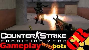 Counter-Strike: Condition Zero gameplay with Hard bots - Stadium - Terrorist