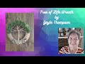 Tree of Life Wreath by Gayle&#39;s Craft Room #shorts