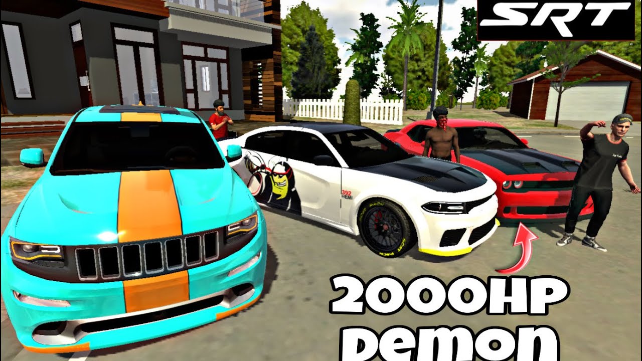 I LET MY FRIENDS DRIVE MY SRT’s in car parking multiplayer🔥😂 YouTube