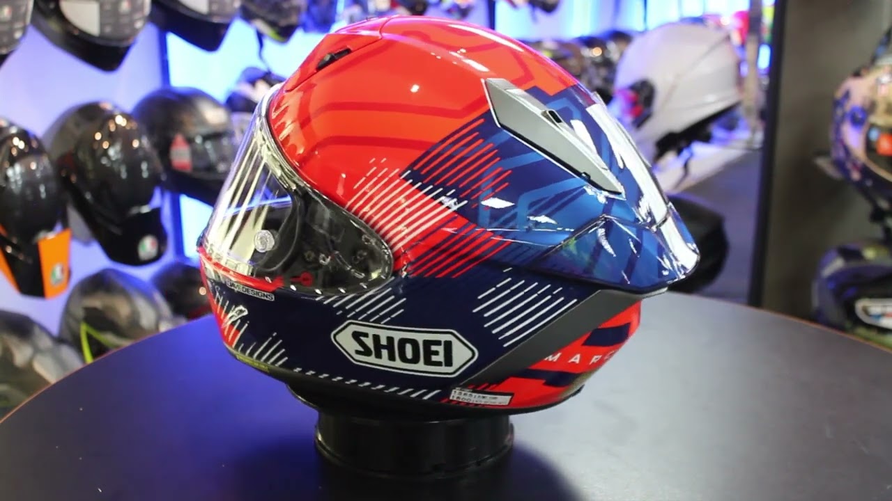 Shoei X-SPR Pro Marquez 8 TC-1 Motorcycle Helmet - YouTube Shoei X-SPR Pro Marquez 8 TC-1 Motorcycle Helmet - YouTube