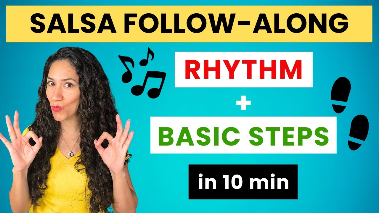 Освойте ритм сальсы и основные движения за 10 минут | Следуйте инструкциям