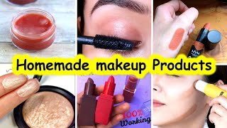 All makeup products making at home in lockdown | How to make makeup | diy makeup | Sajal Malik