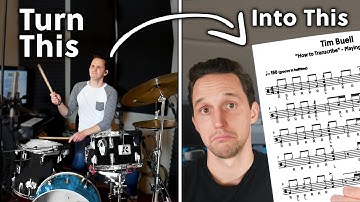 How to Transcribe Drums (figure out what your favorite drummers are playing)