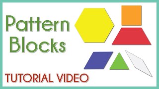 Pattern Blocks | Enhance creativity forming different shapes| Fun math activity for kids |STEM Video screenshot 1
