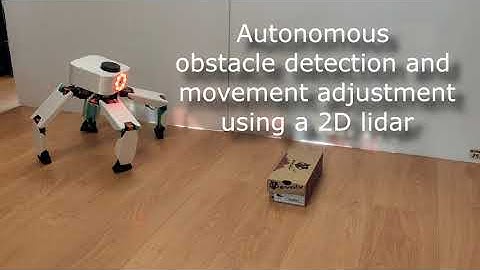 LiDAR-Enhanced Quadruped Robot: Obstacle Detection and Navigation