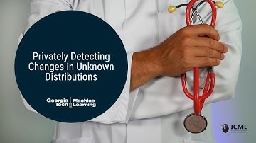 Privately Detecting Changes in Unknown Distributions