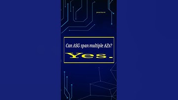 Can ASG span multiple AZs? | AWS ELB and Auto Scaling Explained