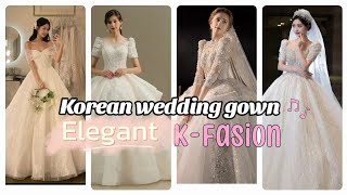 “K-Fashion 👗𓍯ོ ‎ꕤ˖₊˚| Dreamy Korean Wedding Gown Look 💍💫 | Korean Bridal Dress Ideas 2025”---🌸  