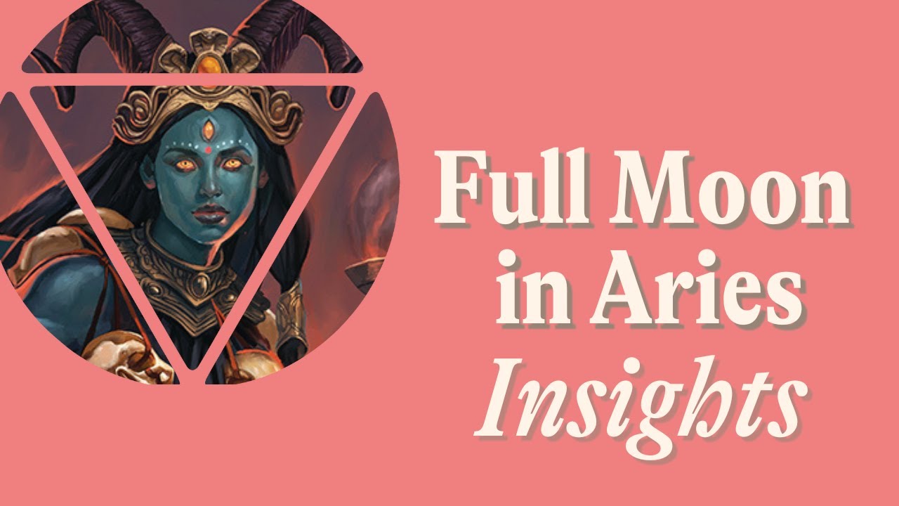 September 2023 Full Moon in Aries Insights| Alana Fairchild - YouTube