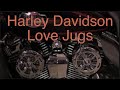 Love Jugs Glossy Black Cool-Master V-Twin Cooling System | Shop DennisKirk.com for your Bike!