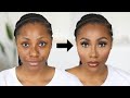 EASY EVERYDAY MAKEUP FOR BEGINNERS | SIMPLE MAKEUP FOR BLACK SKIN/DARK SKIN/BROWN SKIN