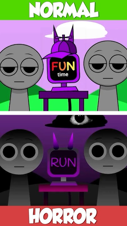 Incredibox Sprunki All Purple Normal Vs Horror YouTube