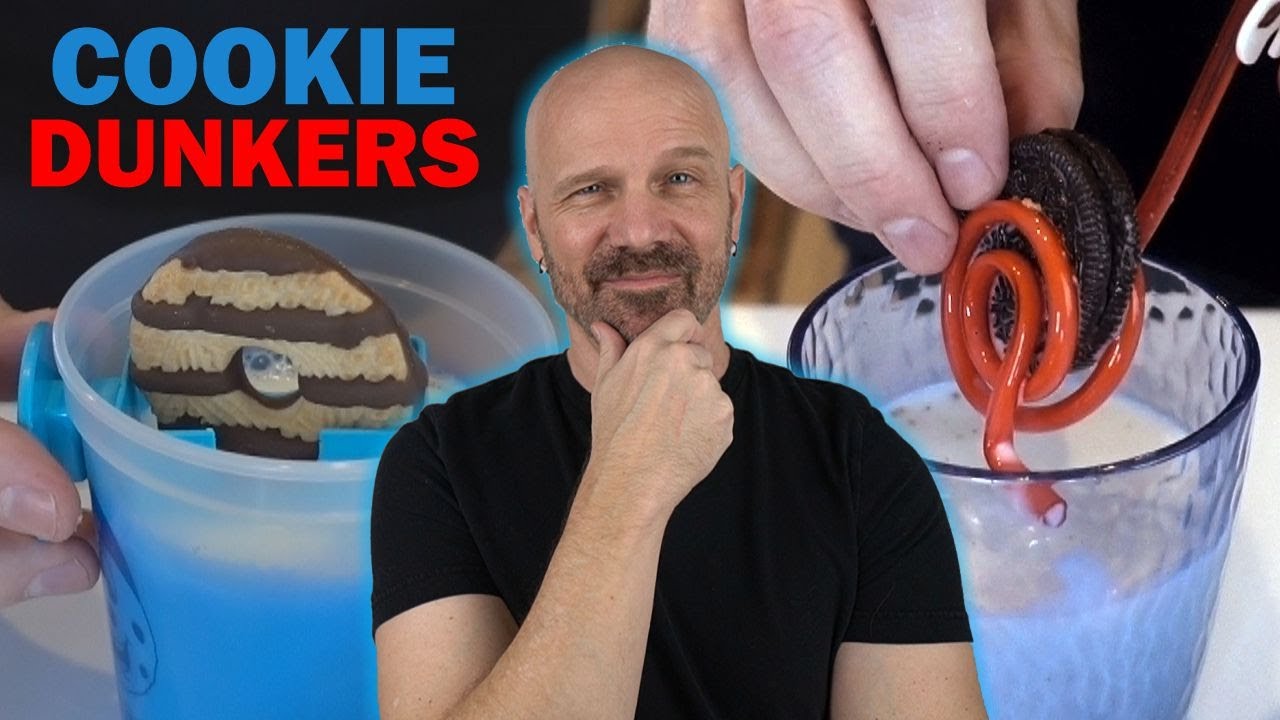 Testing 3 Cookie Dunking Gadgets! - YouTube