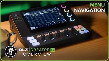 DLZ Creator XS Overview - Menu Navigation