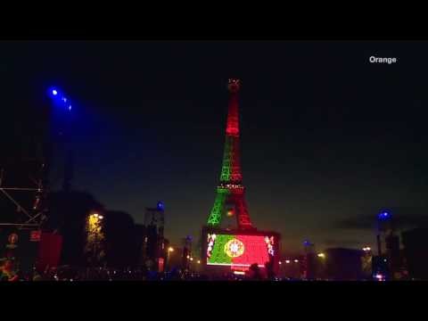 Day 21 Portugal – July 06th - Light Up The Eiffel Tower by Orange – UEFA EURO 2016™