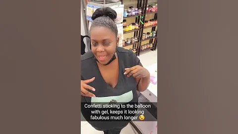 How to make confetti balloons!