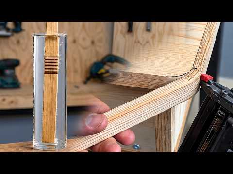 DIY Round Wood Shaping Technique #easy #diywood #shaping #method