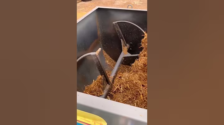 3 cubic double-shaft TMR total ration feed mixer,suitable for raising 30-40 cattle and 300-400 sheep