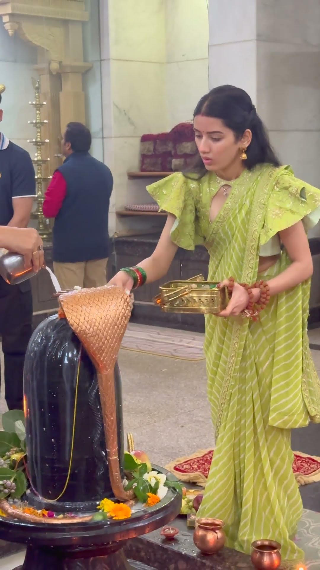 Saal Ki Sabse Badi Puja ❤️ #neetubisht #minivlog #lakhneet #youtubeshorts #trending #shorts