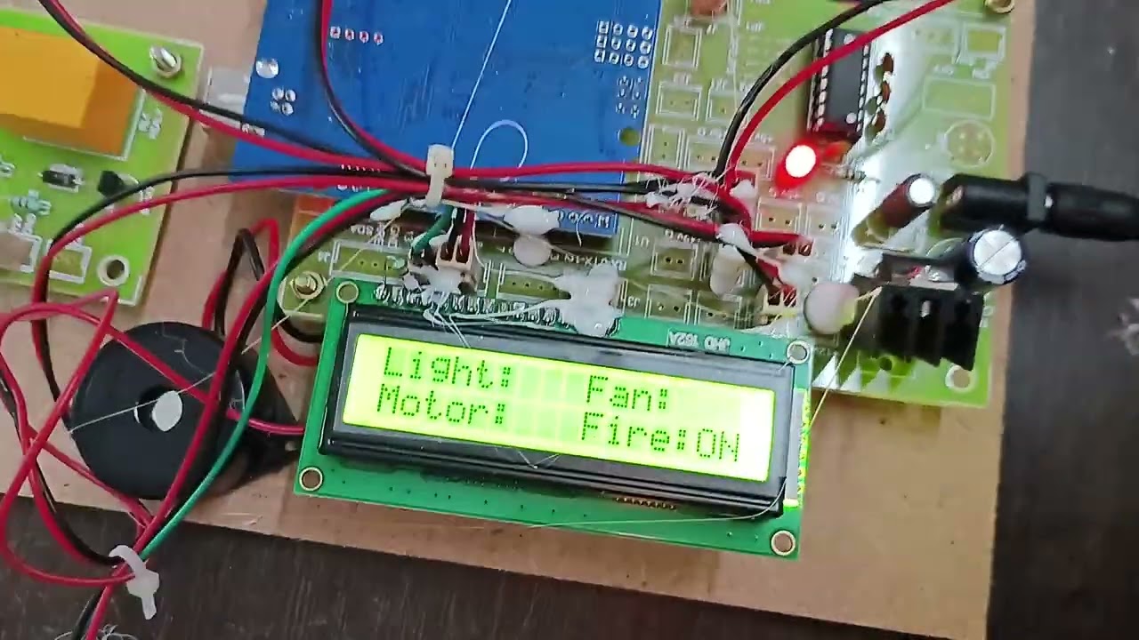 Industrial Loads control and security system Arduino