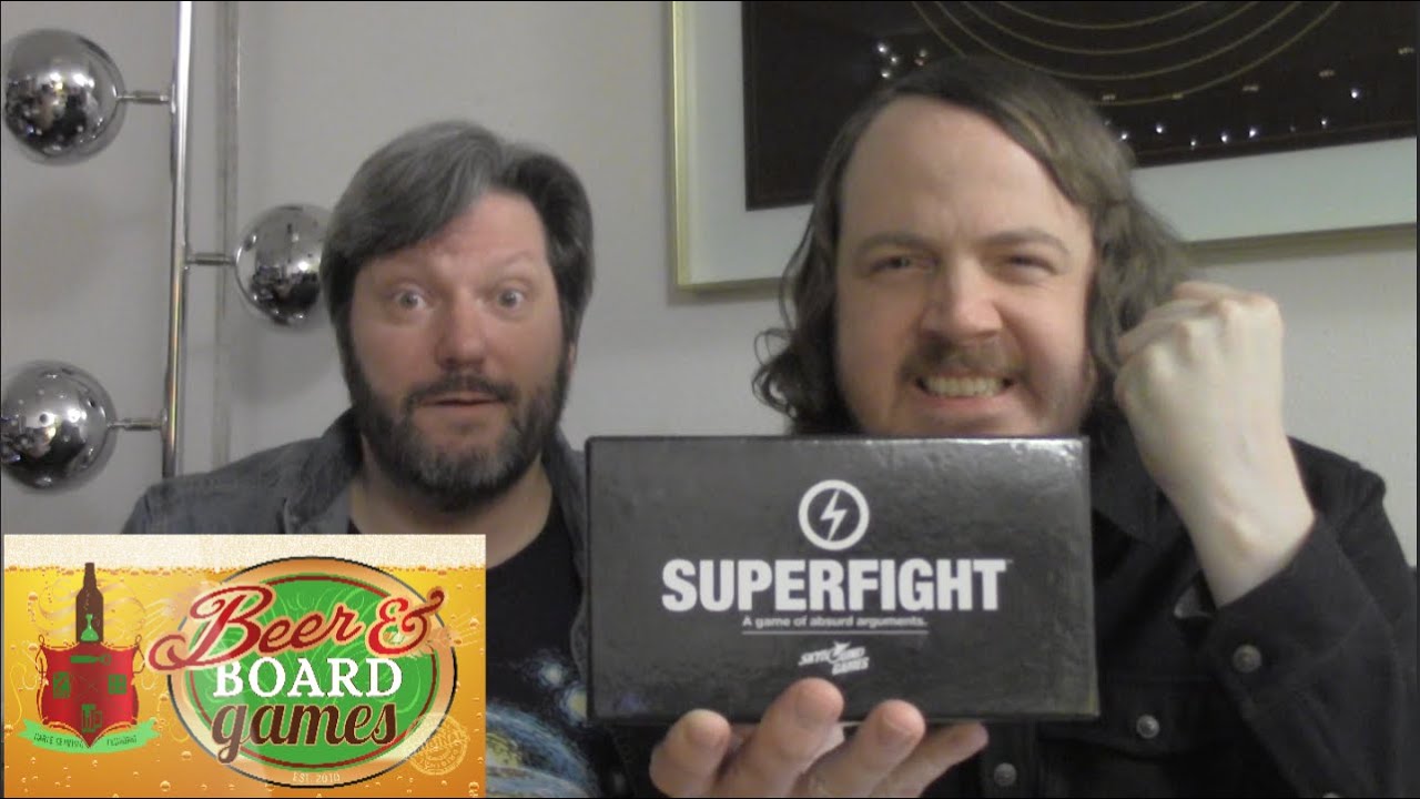 Drunk SuperFight! - Beer and Board Games