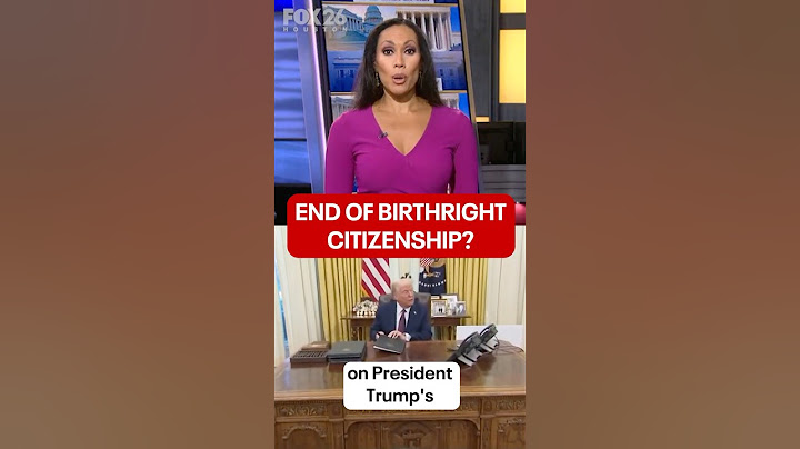 Birthright citizenship: Can President Trump end it? SCOTUS hears arguments today