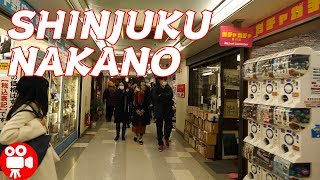 Shinjuku Nakano Shopping Mall Waking 2019 -  4K 60FPS HDR