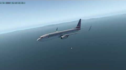 Zibo Mod: Trying out an RNAV Approach (with Tailwind)