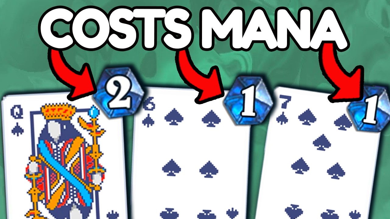 Balatro But Cards Cost Mana w/ Roffle - YouTube