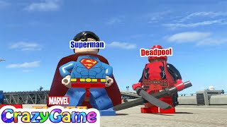Spiderman, Ironman, Superman, Batman, Deadpool X-Force - LEGO Marvel Super Heroes MOD Spiderman, Ironman, Superman, Batman, Deadpool X-Force - LEGO Marvel Super Heroes MOD