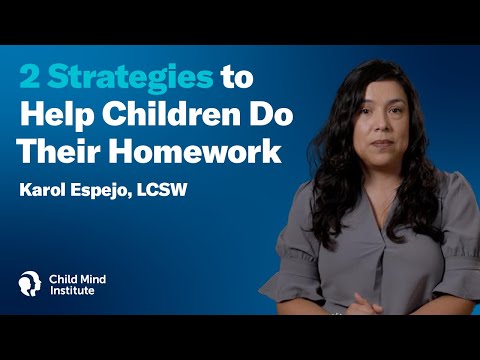 2 Strategies to Help Children Do Their Homework 