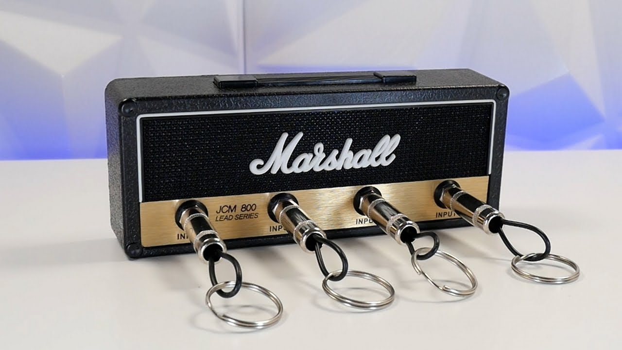 Porta llaves amplificador Marshall 4 llaveros-Ideal regalo músicos!