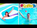 SOFÌ E LUÌ 3 STORIE DIVERTENTI DEI ME CONTRO TE IN PISCINA!!