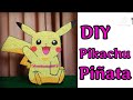 DIY PIKACHU pokemon  PINATA ( IDEA; HOW TO MAKE ) CÓMO HACER picachu pokemon piñata #lourdestinydiy