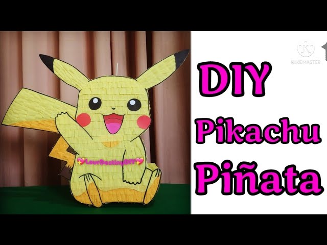 Piñata Pokemon ¿podemos hacerla DIY?