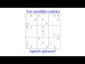 Een moeilijke sudoku logisch oplossen? (deel 4)