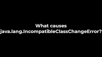 Java :What causes java.lang.IncompatibleClassChangeError?(5solution)