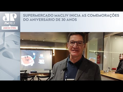 SUPERMERCADO MACLIV INICIA AS COMEMORAÇÕES DO ANIVERSÁRIO DE 30 ANOS