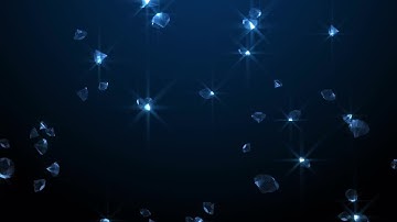 Falling Diamonds Stock Motion Graphics