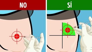 Como Aplicar Inyección Intramuscular En El Gluteo 