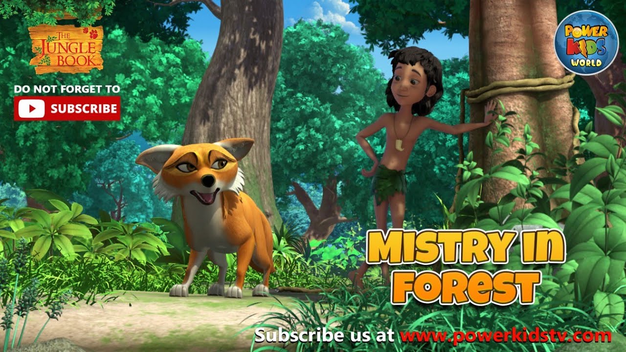 The jungle book Mistry in forest | Mowgli | cartoon video | Powerkids World  | Elephant - YouTube
