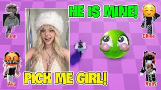 TEXT To Speech Emoji Groupchat Conversations | Pick Me Girl Faked Dying To Steal My Boyfriend