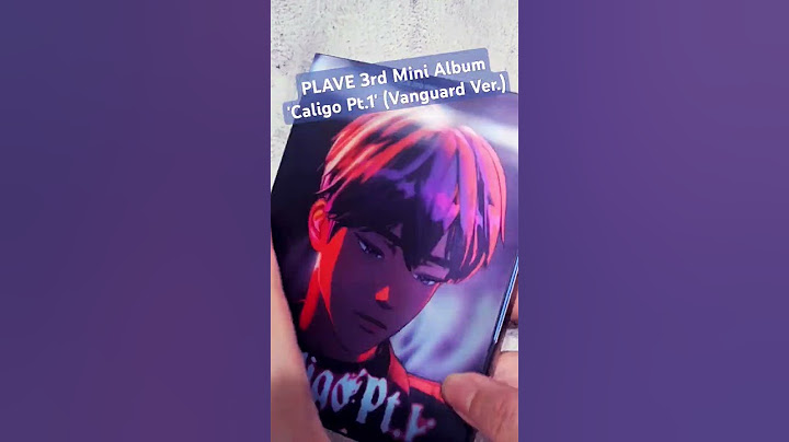 Openbox✨️PLAVE 3rd Mini Album 'Caligo Pt.1' (Vanguard Ver.)💙✨️ #plave #플레이브 #kpop #music #metal