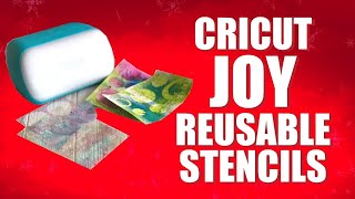 How To Make Reusable Stencils and Masks On The Cricut Joy