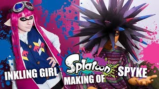 Making of Inkling Girl and Spyke Cosplay Splatoon