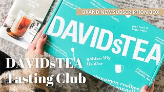 DAVIDsTEA Tasting Club Unboxing Winter 2021: Tea Subscription Box