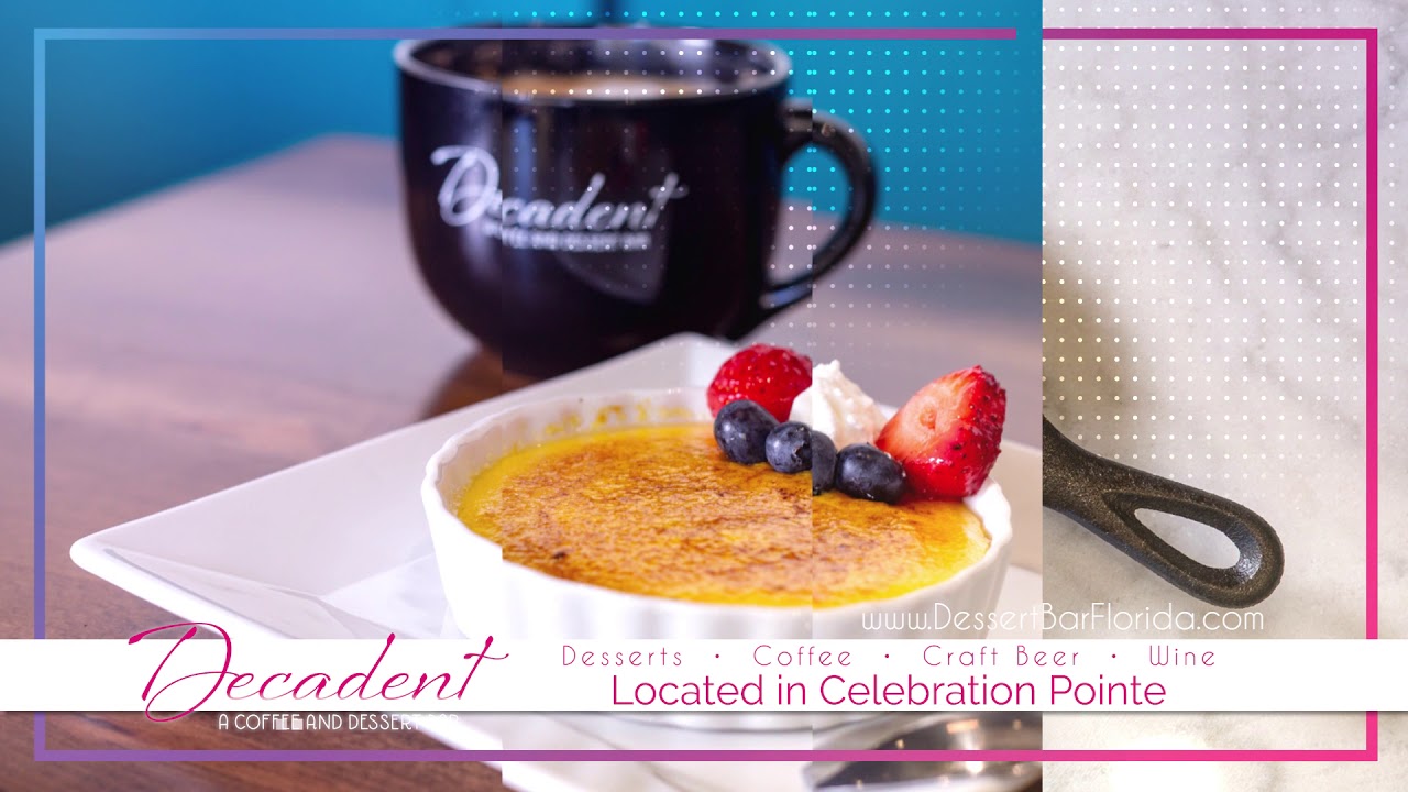 Decadent A Coffee & Dessert Bar The Roasted Coffee Bean