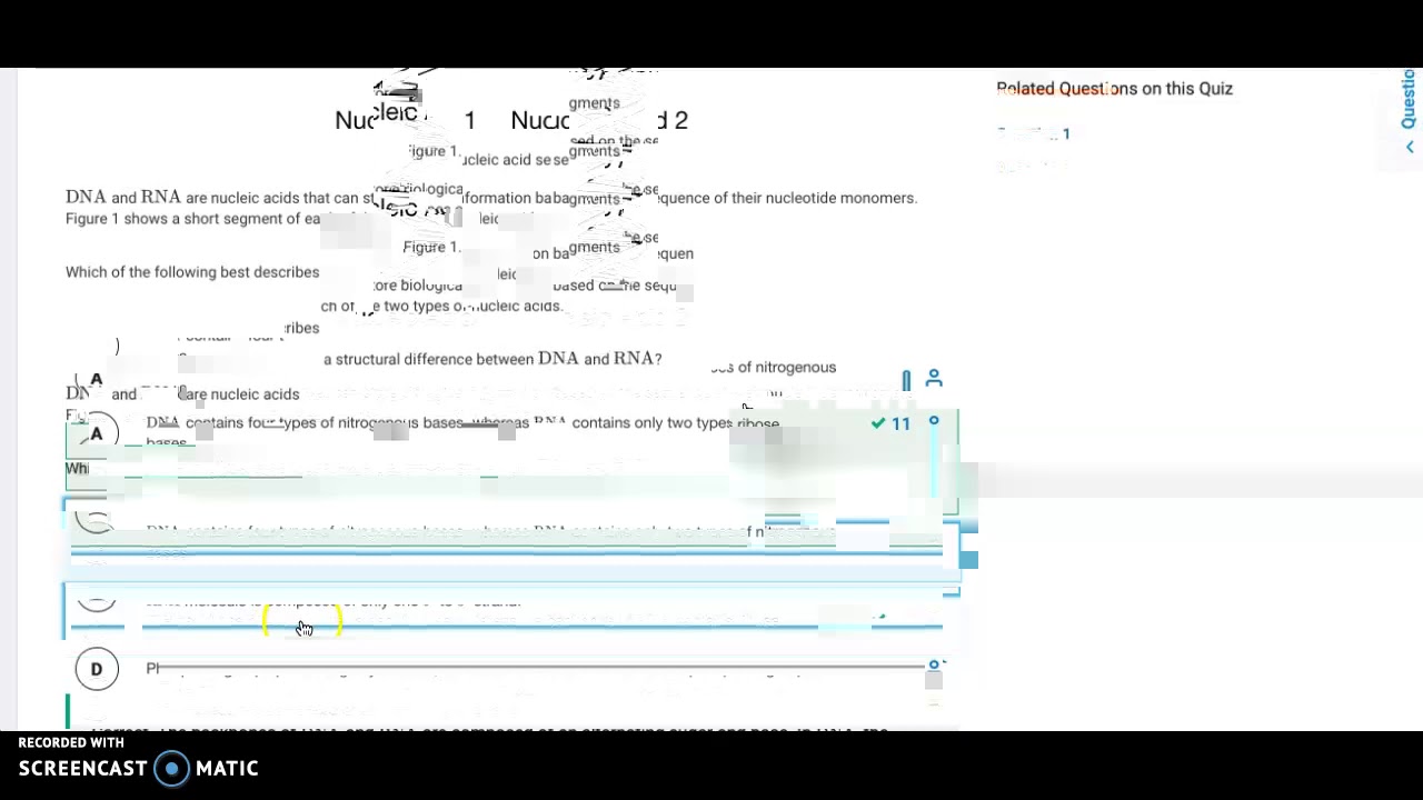 Which Of The Following Characteristics Best Shows That The Fragment Is Rna And Not Dna?