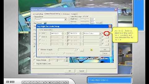 GeoVision Main System   Recording Mode