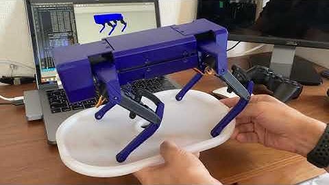 Quadruped Robot made with M5Atom Introduction
